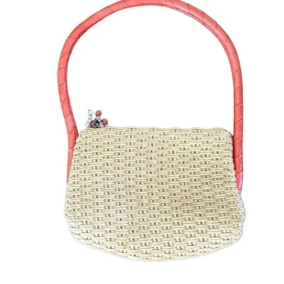 Elaine Turner straw bag. Adorable - Picture 2 of 3